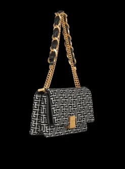 1945 Soft Bag With Jacquard Monogram-Balmain Fashion