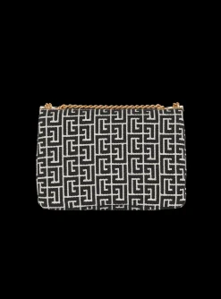 1945 Soft Bag With Jacquard Monogram-Balmain Fashion