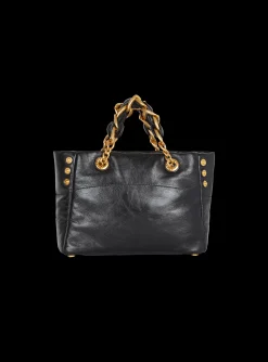 1945 Soft Crinkled Leather Tote Bag-Balmain Fashion