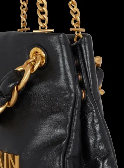 1945 Soft Crinkled Leather Tote Bag-Balmain Fashion