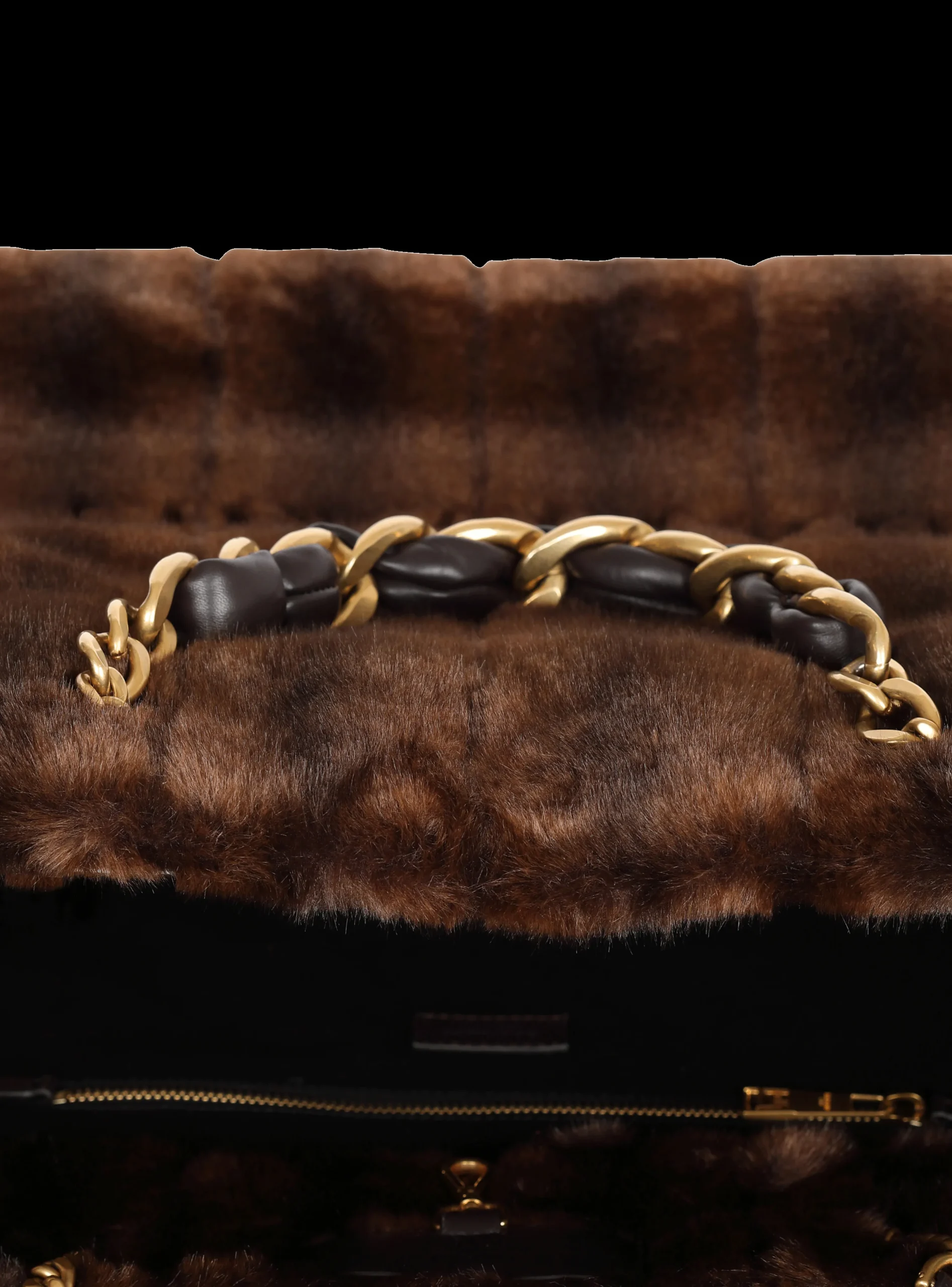 1945 Soft Faux Fur Tote Bag-Balmain Shop