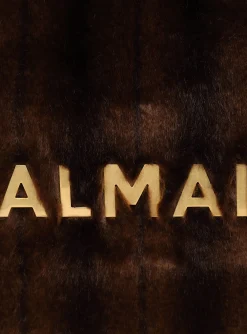 1945 Soft Faux Fur Tote Bag-Balmain Shop