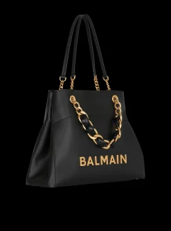 1945 Soft Leather Tote Bag-Balmain Hot