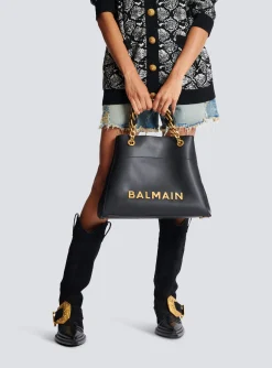 1945 Soft Leather Tote Bag-Balmain Hot