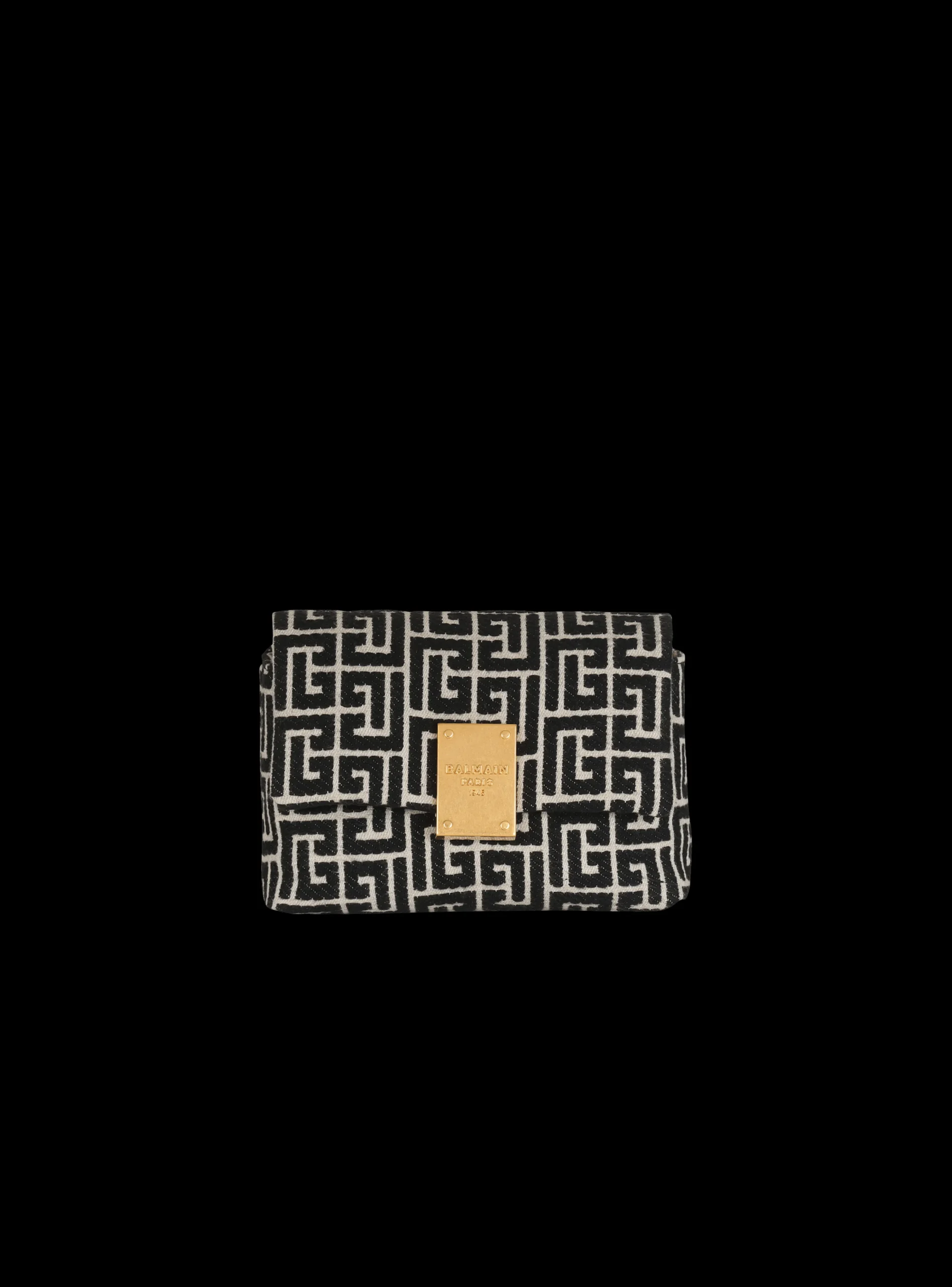 1945 Soft Mini Bag With Jacquard Monogram-Balmain Shop