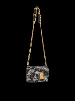 1945 Soft Mini Bag With Jacquard Monogram-Balmain Shop