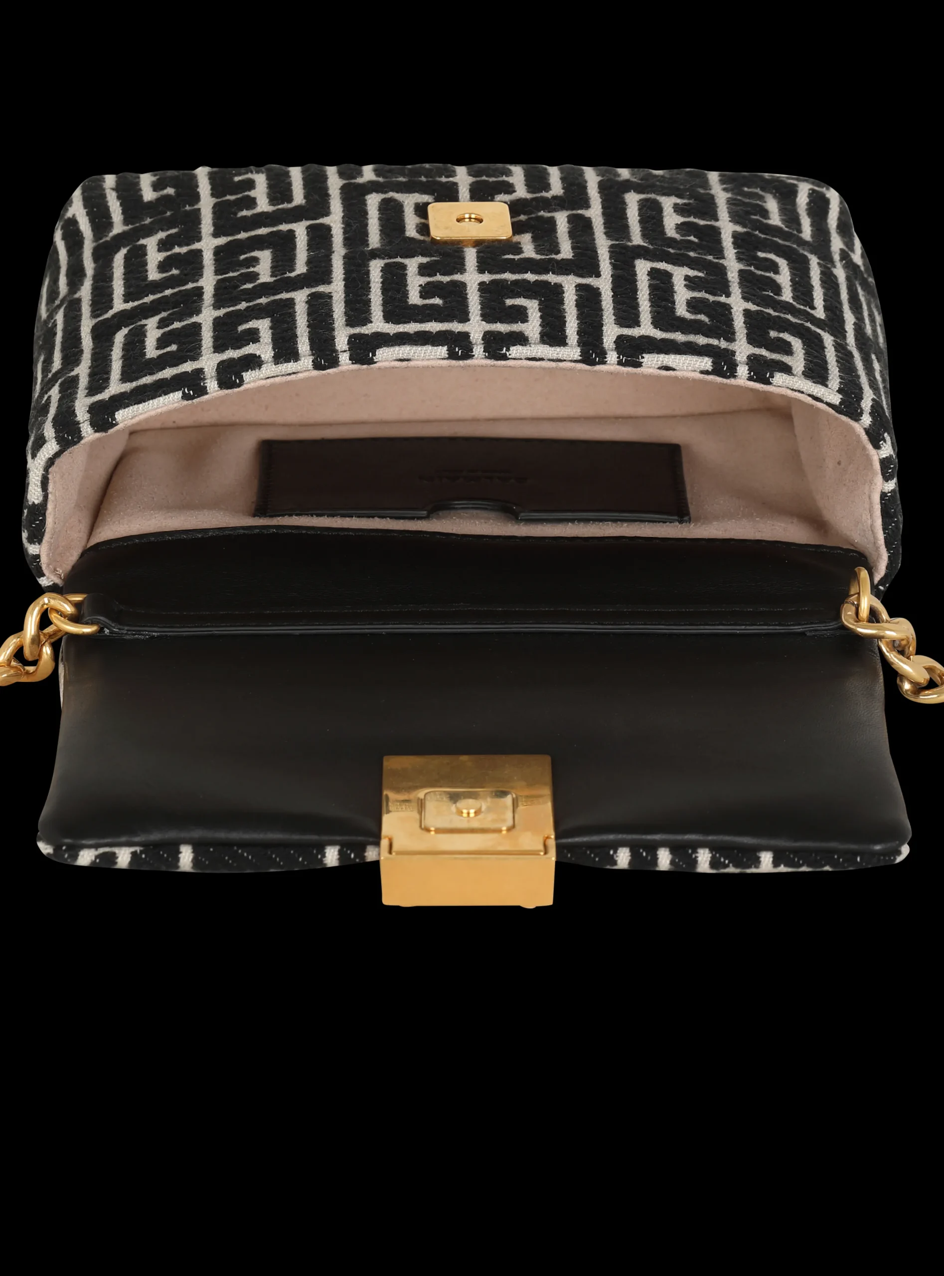 1945 Soft Mini Bag With Jacquard Monogram-Balmain Shop