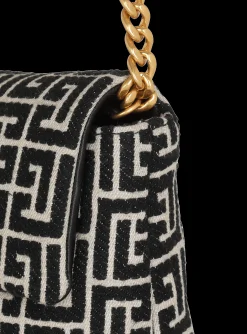 1945 Soft Mini Bag With Jacquard Monogram-Balmain Shop