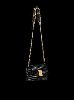 1945 Soft Mini Velvet And Crystal Bag-Balmain Cheap