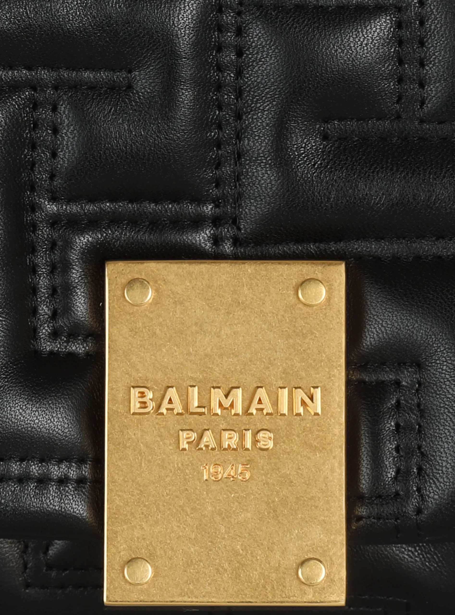 1945 Soft Quilted Leather Mini Bag-Balmain Cheap