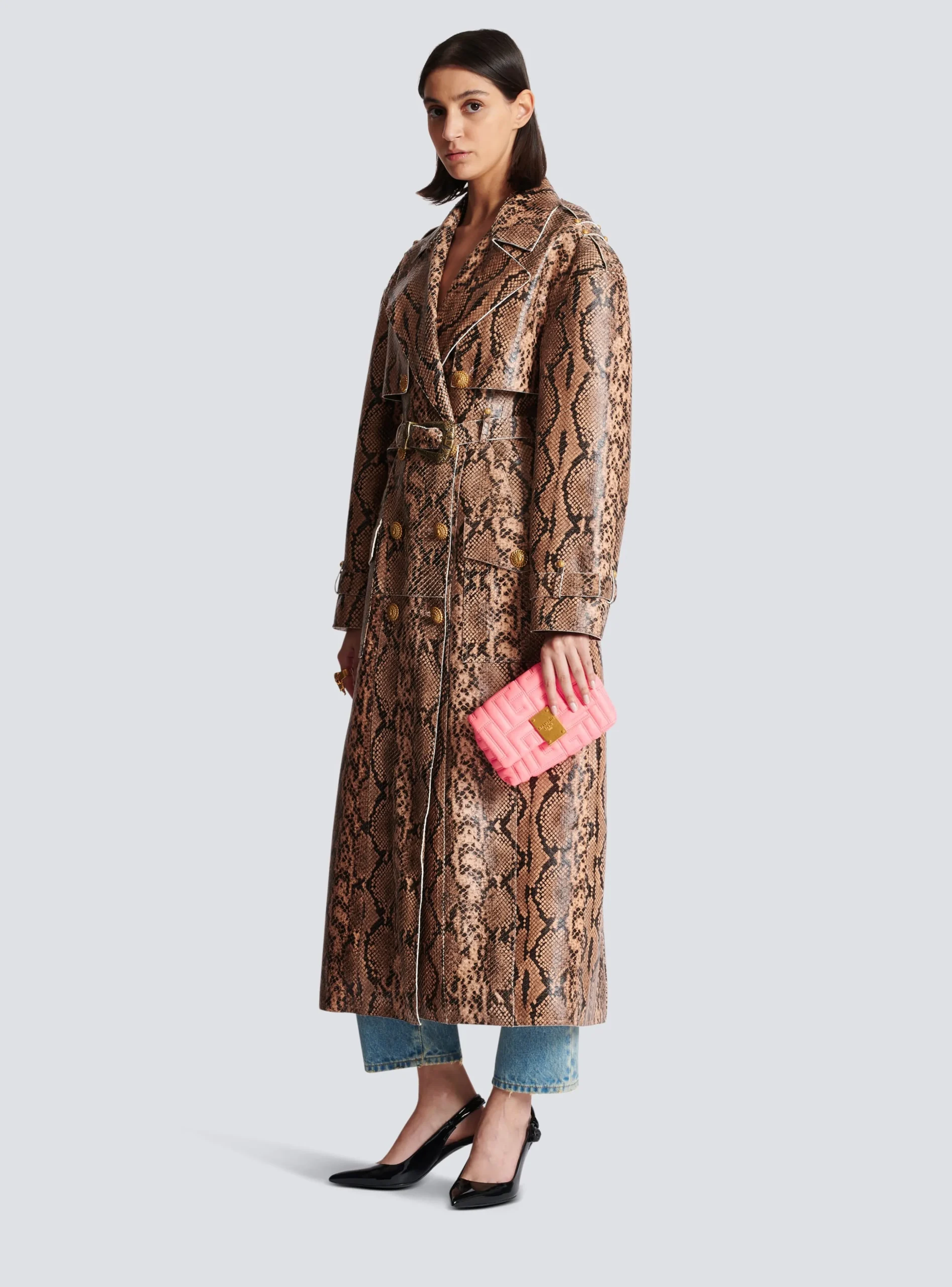 1945 Soft Quilted Leather Mini Bag-Balmain Cheap