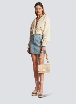 1945 Soft Small Bag In Quilted Leather-Balmain Online