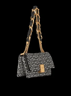 1945 Soft Small Bag With Jacquard Monogram-Balmain Outlet