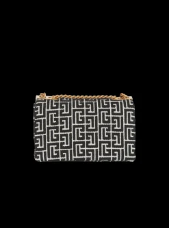 1945 Soft Small Bag With Jacquard Monogram-Balmain Outlet