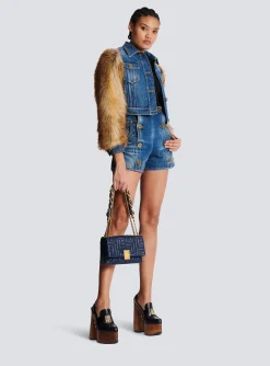 1945 Soft Smooth Leather Bag-Balmain Sale
