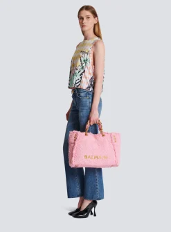 1945 Soft Tweed Tote Bag-Balmain Cheap