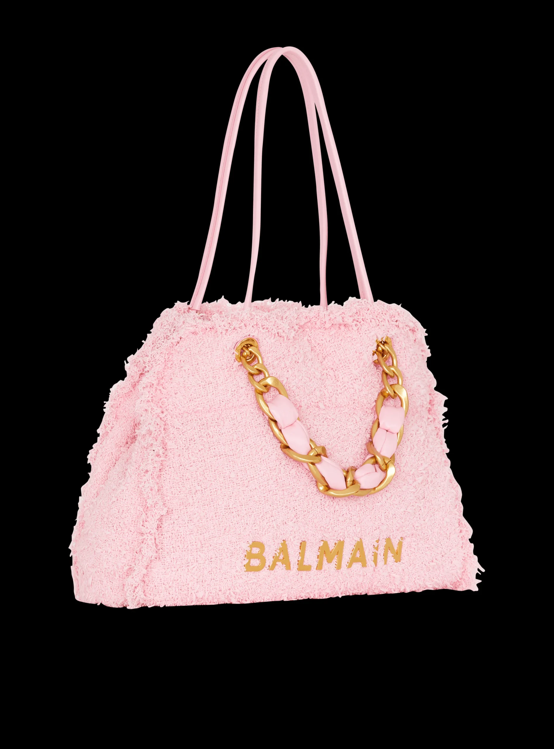 1945 Soft Tweed Tote Bag-Balmain Cheap