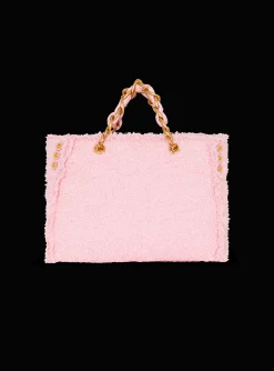 1945 Soft Tweed Tote Bag-Balmain Cheap