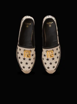 Alex Star Print Espadrilles-Balmain Clearance