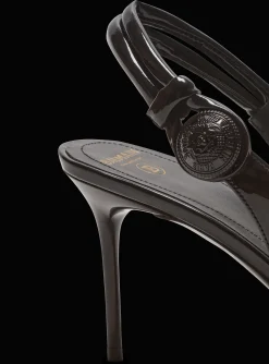 Alma Patent Leather Slingbacks-Balmain Shop