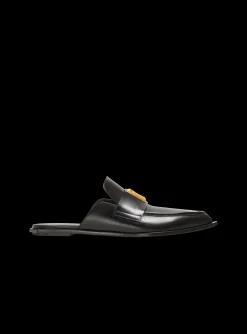 Ana Leather Mules-Balmain New