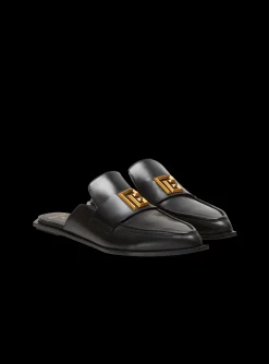 Ana Leather Mules-Balmain New