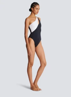 Asymmetric Swimsuit-Balmain Sale
