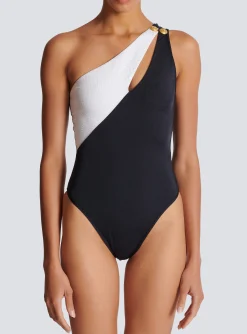Asymmetric Swimsuit-Balmain Sale