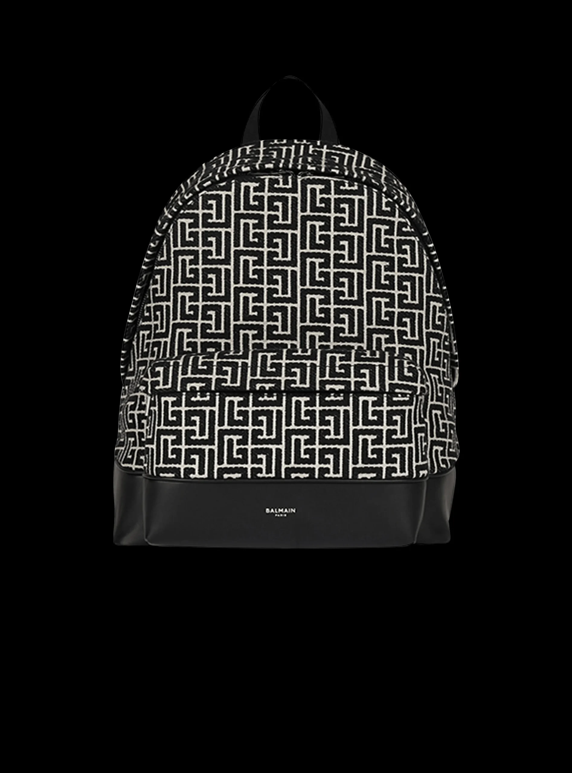 Backpack With Jacquard Monogram-Balmain Hot