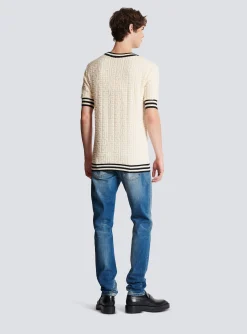 Cotton Terry T-shirt-Balmain Best Sale