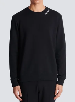 Embroidered Sweater-Balmain Cheap