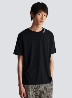 Embroidered T-shirt-Balmain New