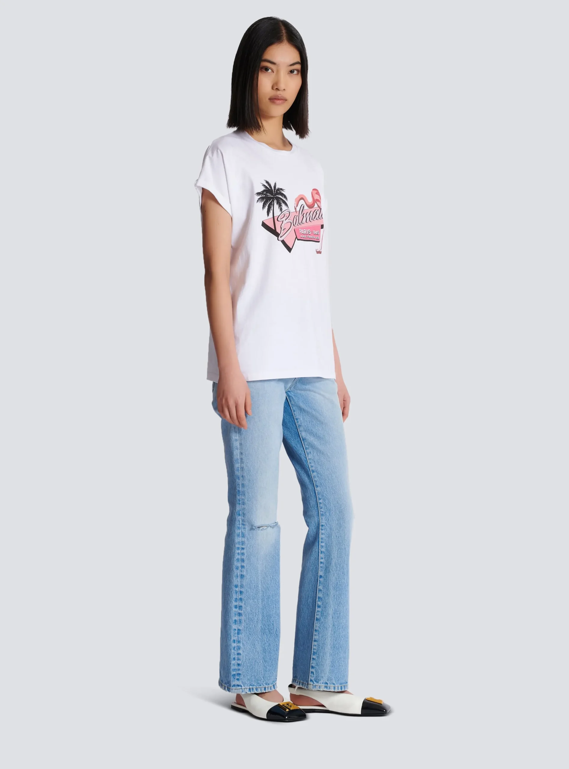 Flamingo T-shirt-Balmain New