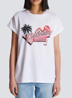 Flamingo T-shirt-Balmain New