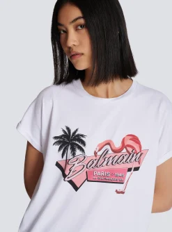Flamingo T-shirt-Balmain New