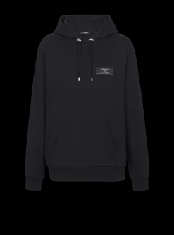 Label Hoodie-Balmain Cheap