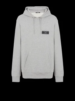 Label Hoodie-Balmain Online
