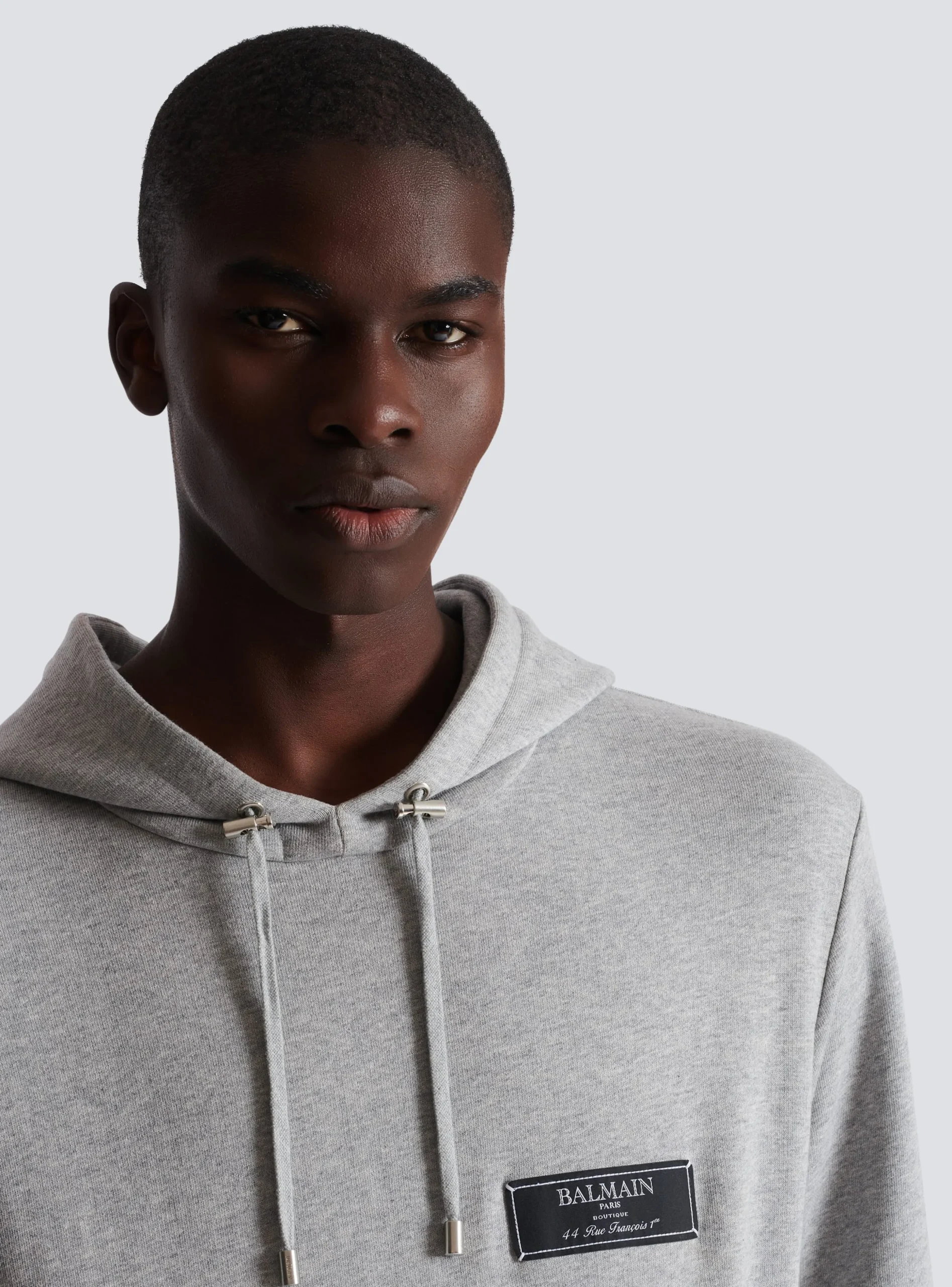 Label Hoodie-Balmain Online
