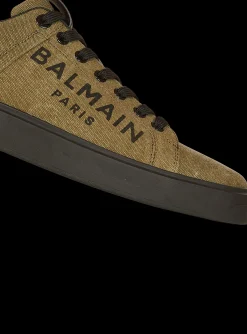 Logo Print Canvas B-Court Sneakers-Balmain New