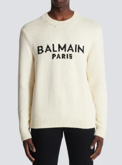 Merino Knit Jumper-Balmain Fashion