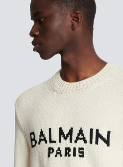 Merino Knit Jumper-Balmain Fashion