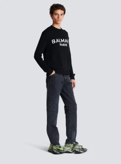 Merino Wool Jumper-Balmain Clearance