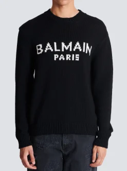 Merino Wool Jumper-Balmain Clearance