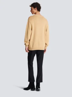 Merino Wool Jumper-Balmain Best Sale