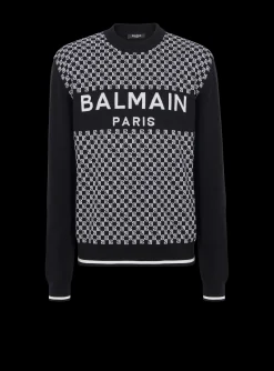 Mini Monogram Jumper-Balmain Online