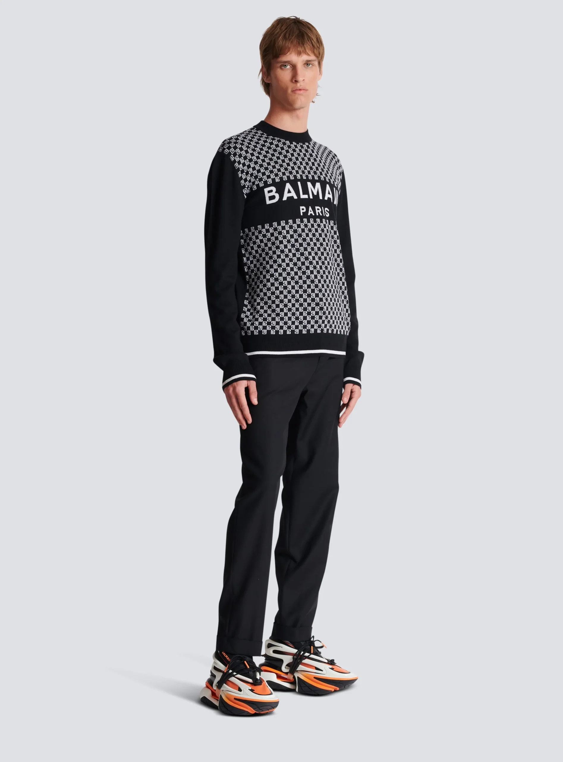 Mini Monogram Jumper-Balmain Online