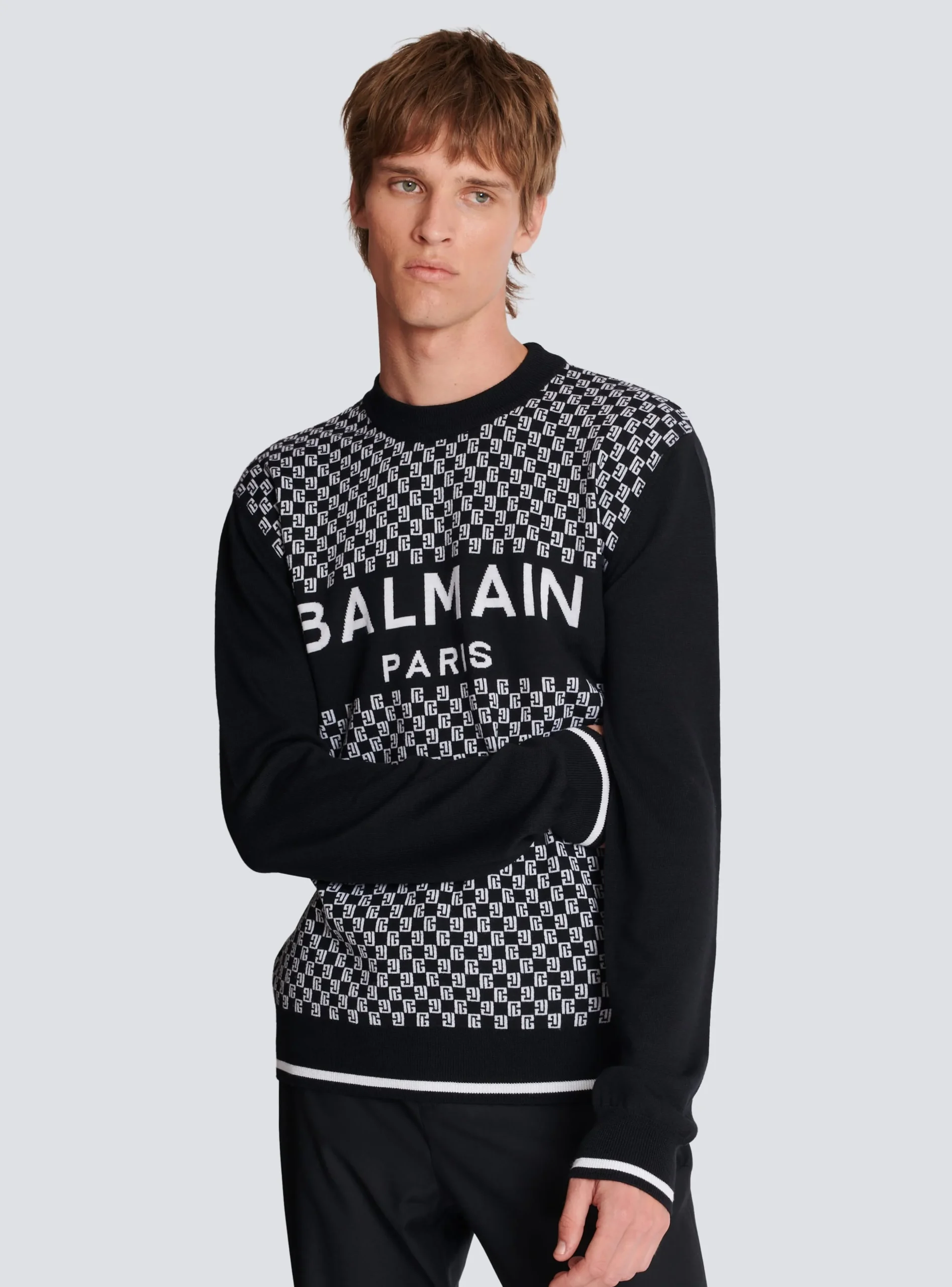 Mini Monogram Jumper-Balmain Online