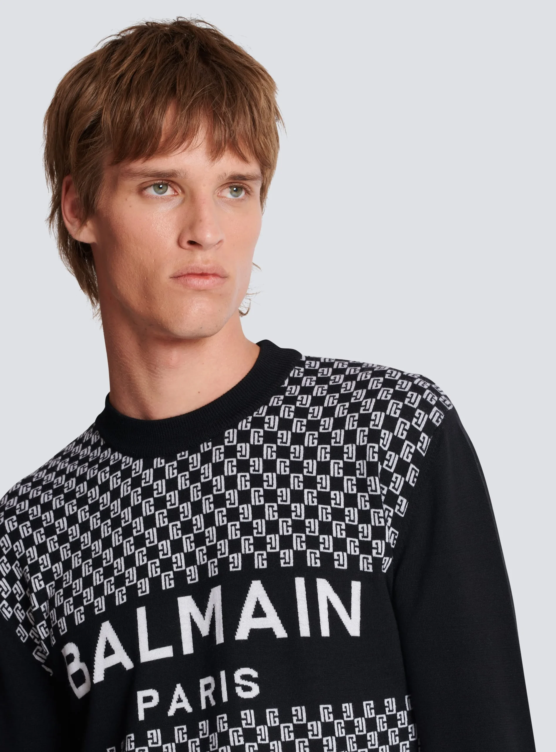 Mini Monogram Jumper-Balmain Online