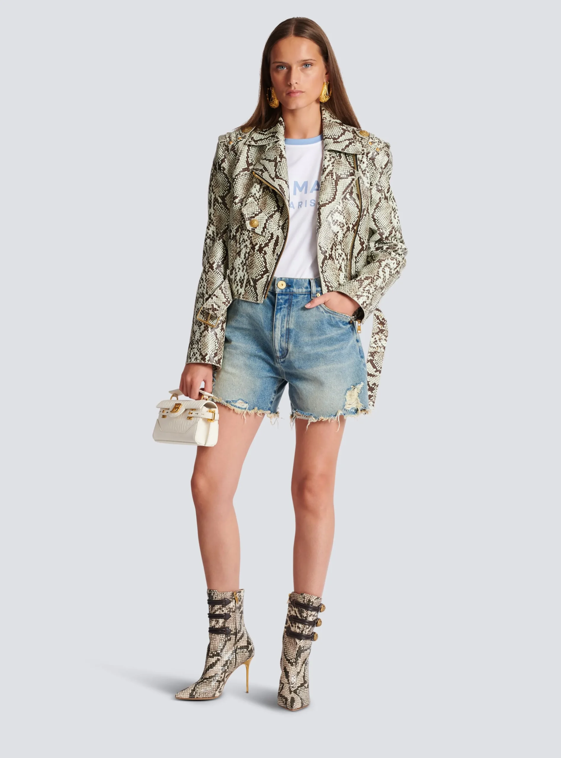 Paris 3-button Tank Top-Balmain Fashion