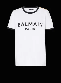 Paris 3-button T-shirt-Balmain Clearance